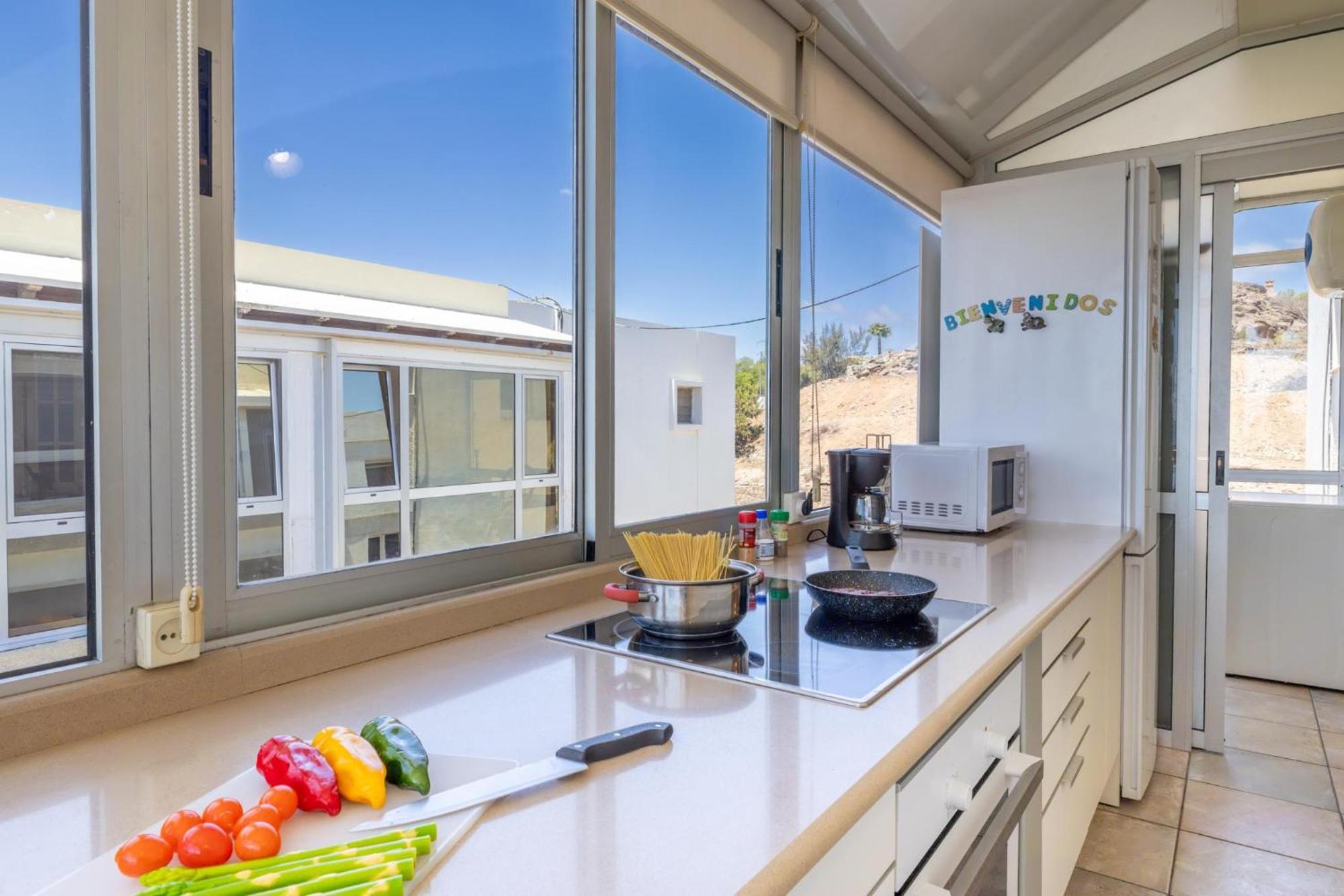 Atico Apartamento Las Burras Playa San Agustin  Bagian luar foto