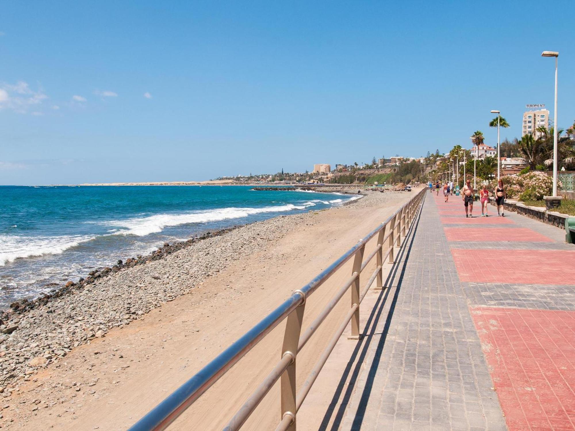 Atico Apartamento Las Burras Playa San Agustin  Bagian luar foto